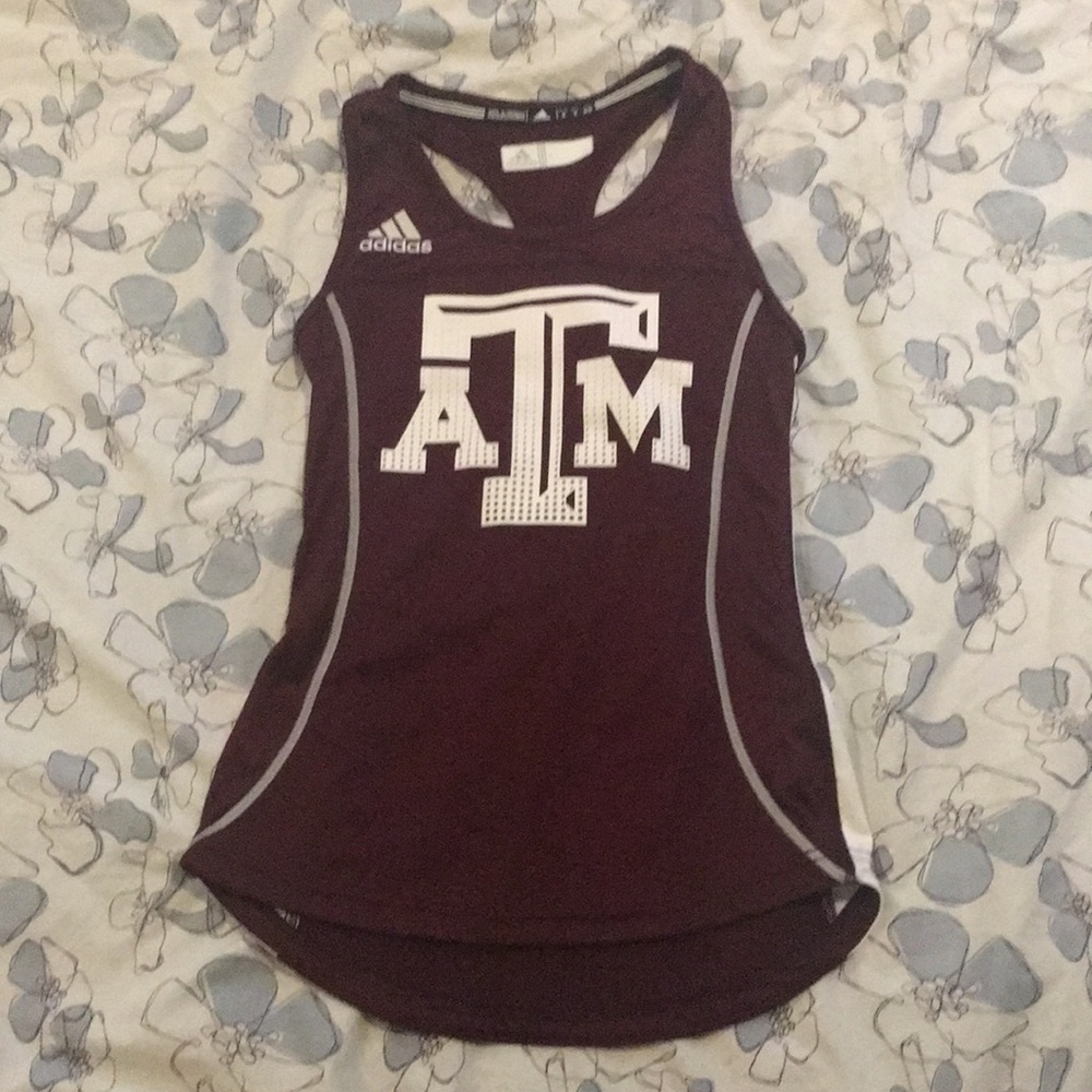 Adidas Texas A&M Racerback Tank